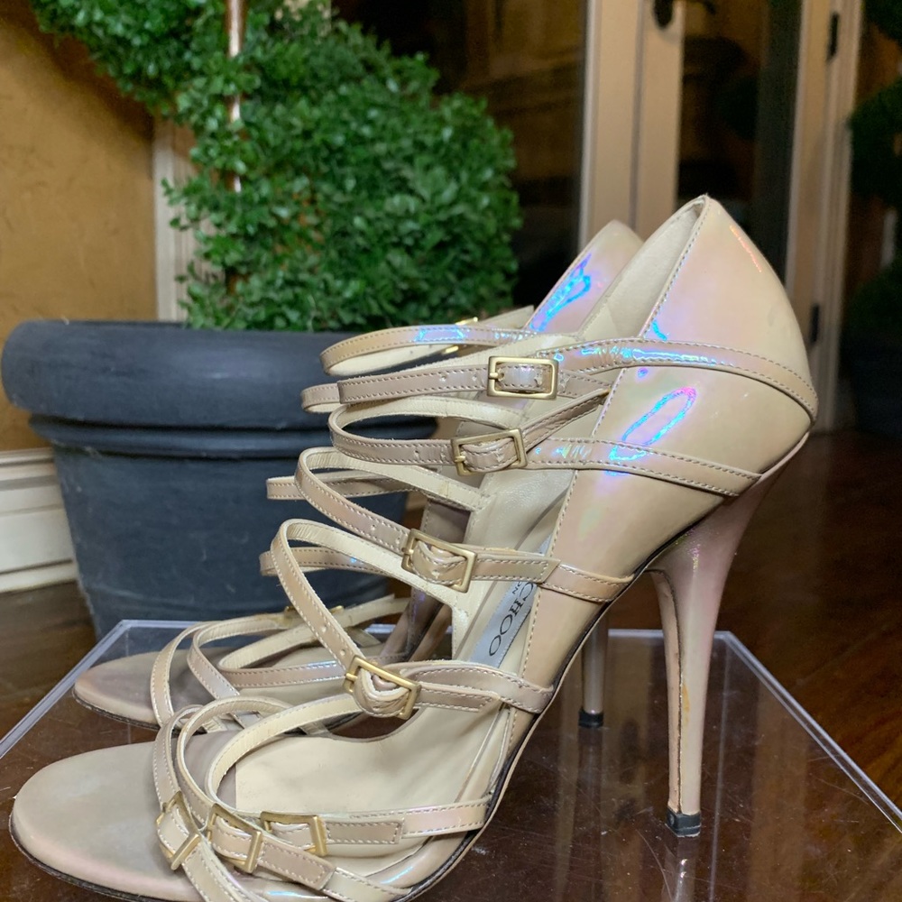 Jimmy Choo ladies strappy heels